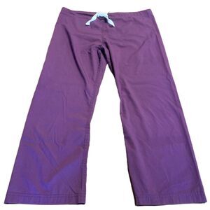 Blue Sky Scrub Pants Purple Size Small